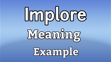  fill, sign, print and send online instantly. . Implore antonym